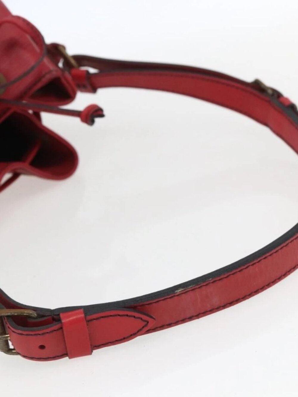 LOUIS VUITTON Epi Noe Shoulder Bag Red M44007 LV Auth ka2439 - Picture 8 of 16